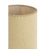 Stolová lampa Ø13x40 cm TIO papier béžová+ratan tmavohnedá