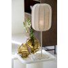 Stolová lampa Ø25x70 cm SOLUNE prírodná+krémová
