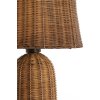Stolová lampa Ø28,5x60 cm MANDOR ratan tmavohnedá