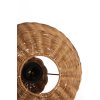 Stolová lampa Ø28,5x60 cm MANDOR ratan tmavohnedá