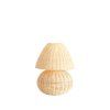 Stolová lampa Ø27,5x35 cm MAVON ratan prírodná