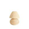 Stolová lampa Ø27,5x35 cm MAVON ratan prírodná