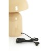 Stolová lampa 37x26x37 cm TODD lesklá piesková
