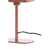 Stolová lampa 20x10x36 cm ELENIE lesklá tmavo koralová