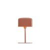 Stolová lampa 20x10x36 cm ELENIE lesklá tmavo koralová