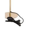 Stolová lampa Ø20x34 cm CEDILLO metalická matná zlatá