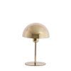 Stolová lampa Ø18x28 cm CEDILLO metalické svetlo zlatá