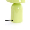 Stolová lampa Ø31x48 cm TOLIMA lesklá svetlozelená