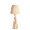 Stolová lampa Ø31x70 cm ESPINO krémová+prírodná