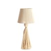 Stolová lampa Ø31x70 cm ESPINO krémová+prírodná