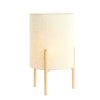 Stolová lampa Ø35x58 cm LITTO prírodná+ľanová biela