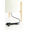 Stolová lampa Ø35x58 cm LITTO prírodná+ľanová biela