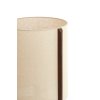 Stolová lampa Ø35x58 cm LITTO tmavohnedá+ľanová prírodná