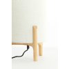 Stolová lampa Ø22x33 cm LITTO prírodná+ľanová biela