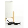 Stolová lampa Ø22x33 cm LITTO prírodná+ľanová biela
