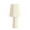 Stolná lampa Ø25x49 cm MUSABO ľan natural