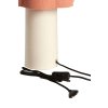 Stolová lampa Ø25x50 cm MUSABY biela+ružová