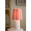 Stolová lampa Ø25x50 cm MUSABY biela+ružová