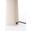 Stolová lampa Ø25x50 cm MUSABY ľanová biela