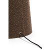 Stojacia lampa Ø38x180 cm MICKY bouclé hnedá