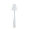 Stojaca lampa Ø50x168 cm DEVIA buklé krémová