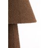Stolná lampa Ø30x61 cm DEVIA bouclé hnedá