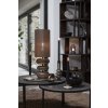 Stolová lampa Ø22x67,5 cm DANIALO drevená potlač d hnedá+d hnedá