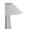 Stolová lampa Ø38x49 cm CUKAI matná biela