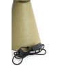 Stolová lampa Ø31x49 cm SURRINA matná olivovozelená