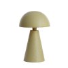 Stolová lampa Ø31x49 cm SURRINA matná olivovozelená
