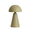 Stolová lampa Ø31x49 cm SURRINA matná olivovozelená