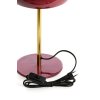 Stolová lampa Ø23x40 cm SURIN lesklá bordová+zlatá