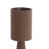 Stolná lampa Ø20x58 cm MICKY bouclé hnedá
