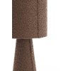 Stolná lampa Ø20x58 cm MICKY bouclé hnedá
