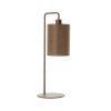 Stolová lampa 26x20x59,5 cm DONIO drevená potlač d hnedá+d hnedá