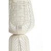 Stolová lampa Ø18x42 cm ABOSO krémová