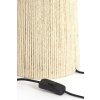 Stolová lampa Ø31,5x51 cm PITINO juta krémová