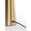 Stolová lampa Ø30x45 cm PLEAT sklo číre+zlaté