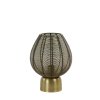 Stolová lampa Ø25x34 cm SUNEKO antický bronz