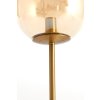 Stolová lampa Ø20x43 cm MEDINA sklo jantárová+zlatá