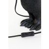 Stolová lampa E14 16x13x34 cm PENGUIN matná čierna
