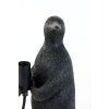 Stolová lampa E14 12x12x24 cm PENGUIN matná čierna