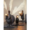 Stolová lampa E14 12x12x24 cm PENGUIN matná čierna