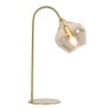 Stolová lampa E14 28x17x50,5 cm RAKEL antický bronz+dymová