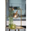 Stolová lampa E14 28x17x50,5 cm RAKEL antický bronz+dymová
