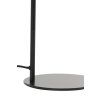 Stolová lampa E14 28x17x50,5 cm RAKEL matná čierna+dymová