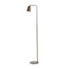 Stojaca lampa 32,5x23x147 cm SALOMO drevená potlač tmavohnedá