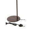 Stojaca lampa 32,5x23x147 cm SALOMO drevená potlač tmavohnedá