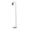 Stojaca lampa 32,5x23x147 cm SALOMO drevená potlač tmavohnedá