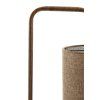 Stojaca lampa 33,5x28x155 cm DONIO drevená potlač d hnedá+d hnedá
